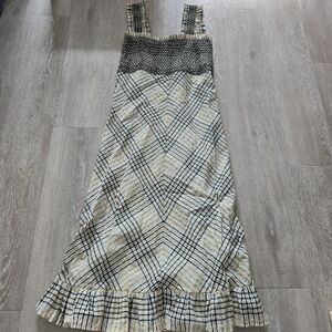 Ganni Plaid Dress Size 40